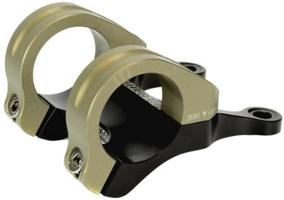 Renthal Integra II Direct Mount MTB Stem - Black - Gold - 0 Degree, Black - Gold